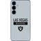 NFL Las Vegas Raiders Silver Performance Series Galaxy S25 Skin